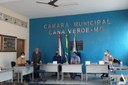 Aprovados em concurso foram nomeados para seus respectivos cargos junto à Câmara Municipal de Cana Verde