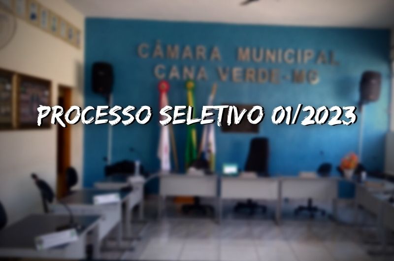 Processo Seletivo de estagiário nº 001/2023