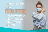 USO DE MASCARA PASSA A SER FACULTATIVO A PARTIR DE AGORA